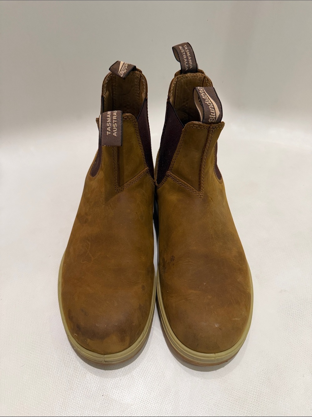 Blundstone Brown Leather Chelsea Boots - AU 10/US Men’s 11